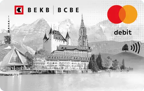 BEKB Debit Mastercard für weltweit bezahlen