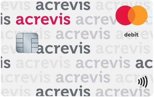 Acrevis Bank Debit Mastercard Karte in CHF und EUR