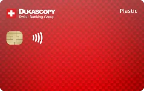 Dukascopy Bank physical and virtual debit cards