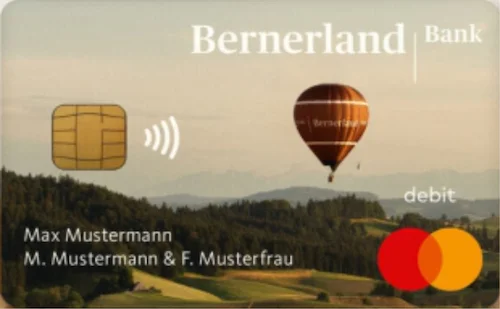 Bernerland Bank Mastercard Debitkarte