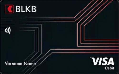 BLKB Visa Debit Karte aus rezykliertem Ozeanplastik