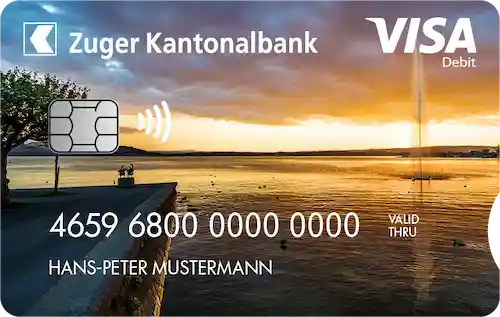 ZugerKB Kundenportal Debitkarte bestellen